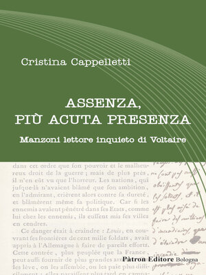 cover image of Assenza, più acuta presenza